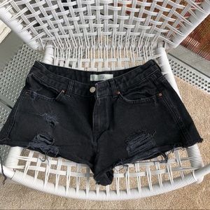 TopShop Moto Cory Jean Shorts